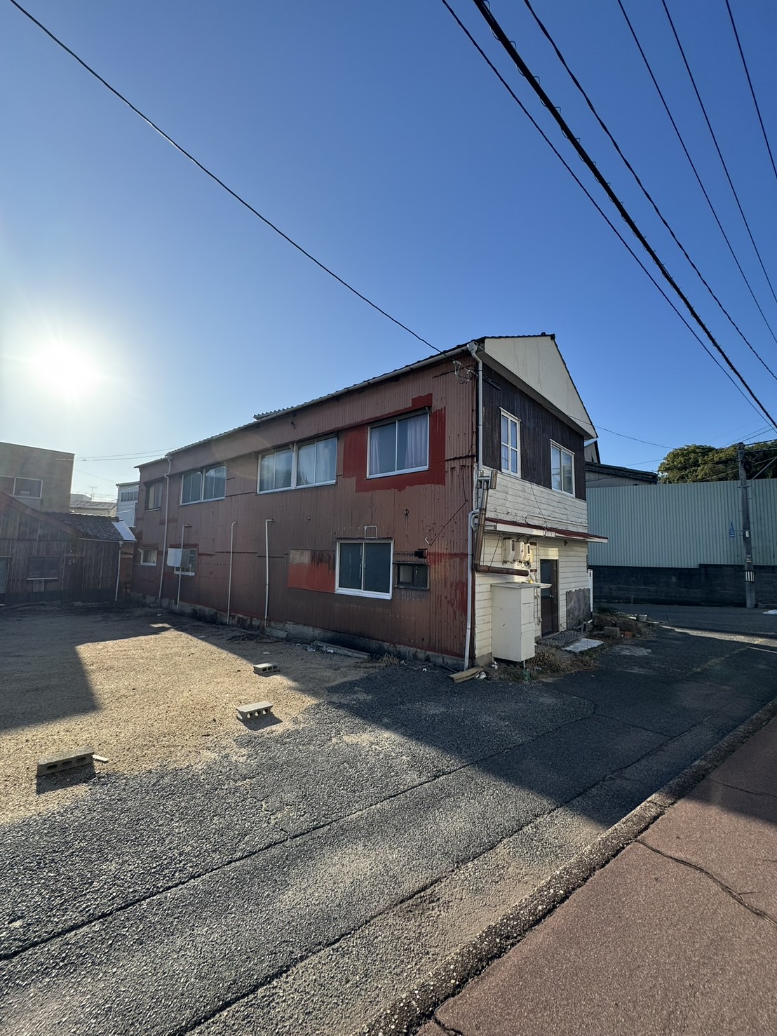 玉野市 玉野市　M様邸　木造二階建屋解体 施工前