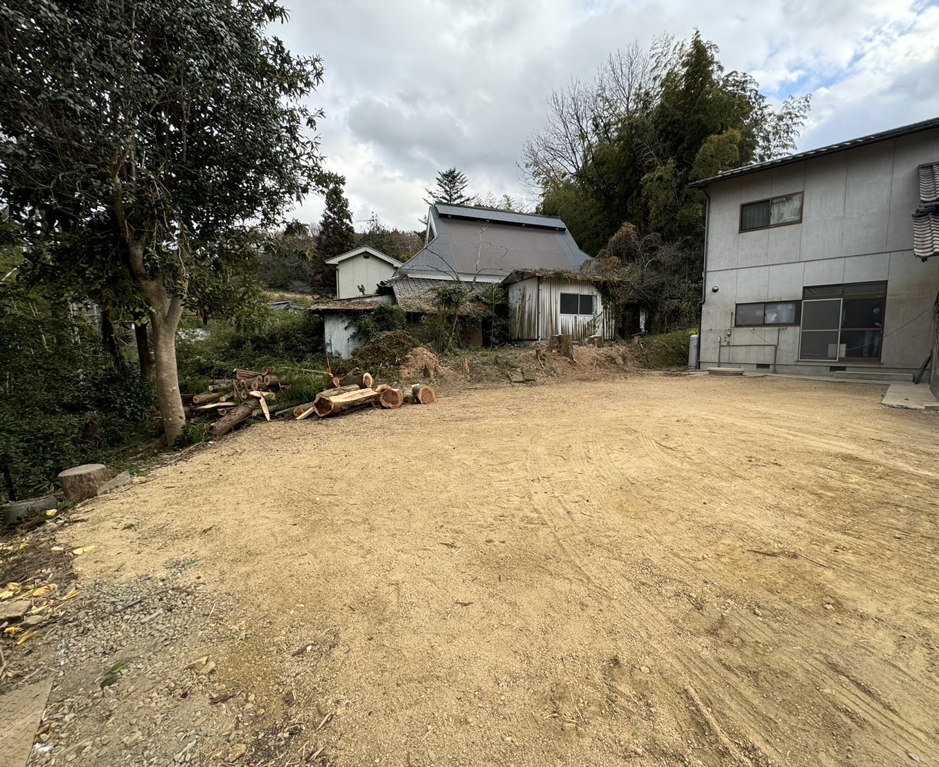 笠岡市 笠岡市　H様邸　木造建屋解体 施工実績